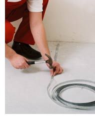 Теплый пол набивка ленты Эксон нагревательный кабель Ekson heating Cable Мат Снеготаяние